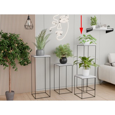 Kwietnik FILO 30x30x100