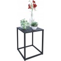 Kwietnik PERFIL 30x30x37 – metalowy kwietnik loft