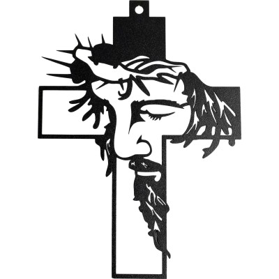 Krzyż metalowy na ścianę...