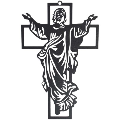 Krzyż metalowy na ścianę...