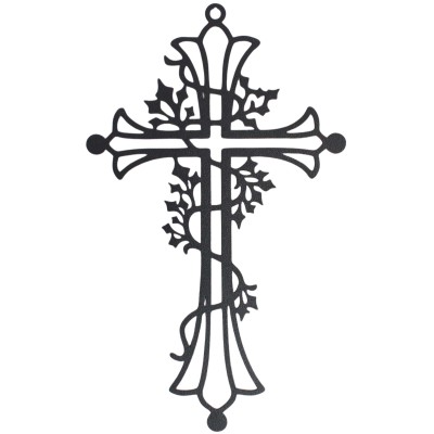 Krzyż metalowy na ścianę...